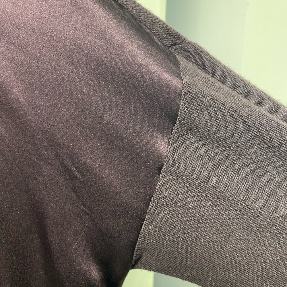 Vince Long-Sleeve Crewneck Top in Plum - Picture 5 of 5
